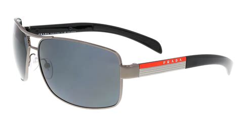 prada linea rossa 54is|Prada Linea Rossa Polycarbonate Grey Rectangular Men's.